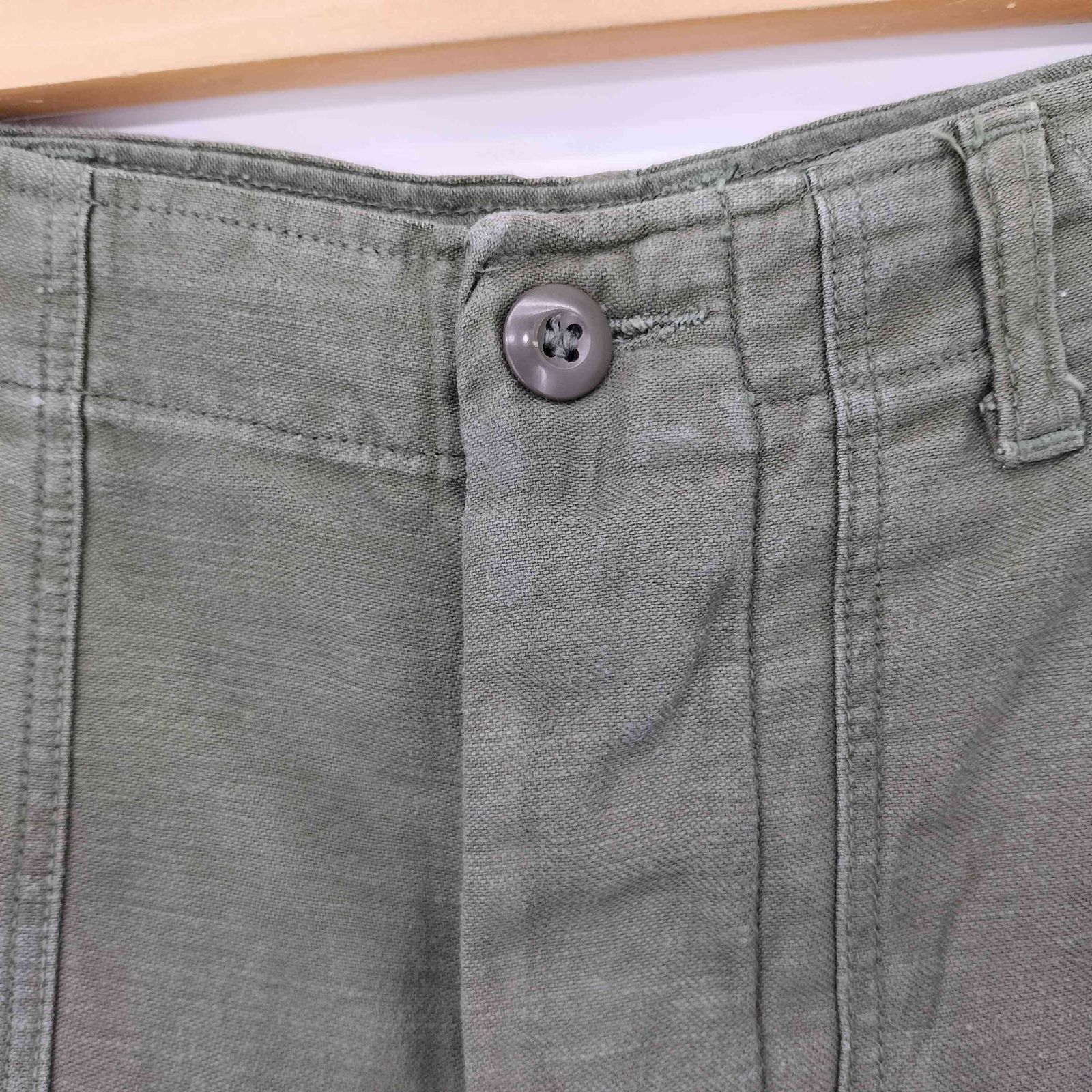 US ARMY 60s 前期 ベイカーパンツ ボタンフライ 60's U.S.ARMY 初期 ベイカーパンツ ボタンフライ 実寸(26x27位