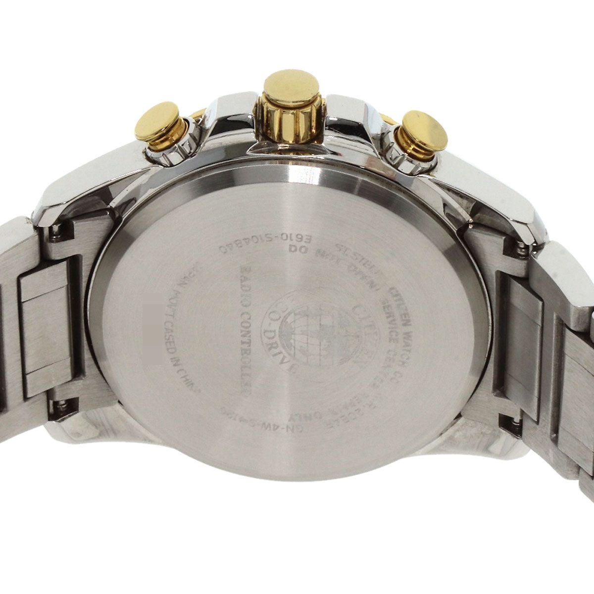 シンバ 【CITIZEN】　エコドライブ　E610-S104840 CITIZEN シチズン E610-S104840 エコドライブ アトミック タイム
