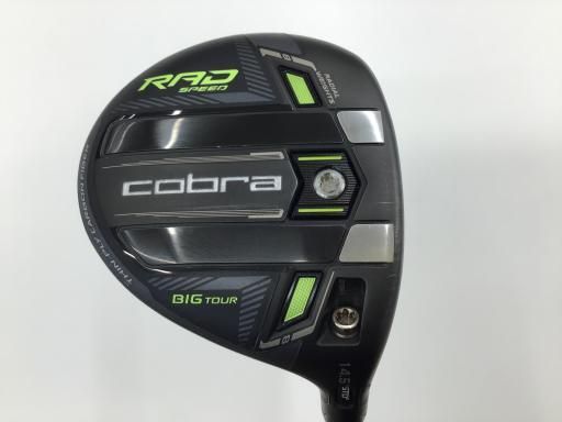 コブラ KING RADSPEED BIG TOUR 3W フェアウェイウッド FW 純正特注シャフト フレックスSR メンズ 男性用 右利き 右用 Cランク ゴルフクラブ