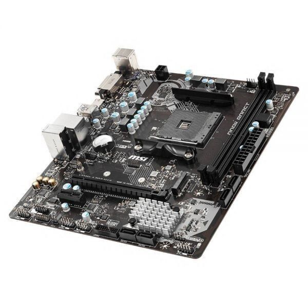 MSI A320M-A PRO MAX AM4 AMD A320 SATA 7Gb/s Micro ATX AMD Motherboard