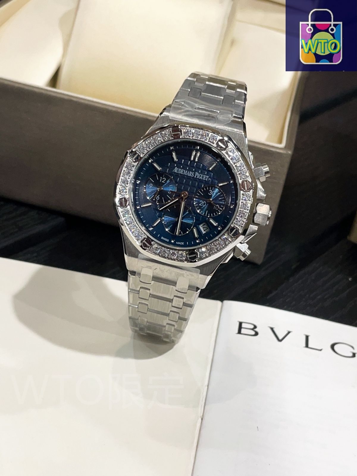 レディース ダイヤモンドベゼル＆