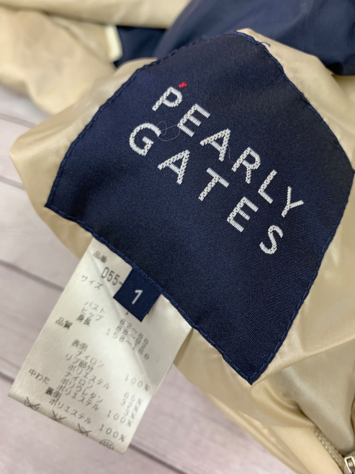 ☆PEARLY GATES パーリーゲイツ リバーシブル ナイロン プルオーバー