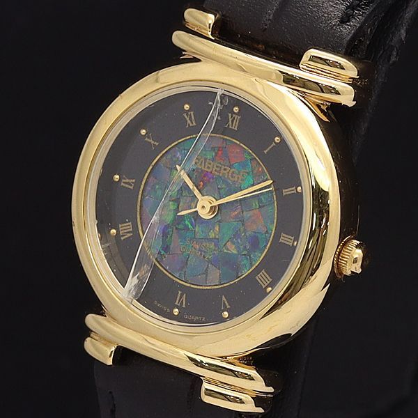 FABERGE ファベルジェ オパール 文字盤 レディース腕時計 稼働 美品 Yahoo!オークション - 1円〜 FABERGE ファベルジェ 腕時計