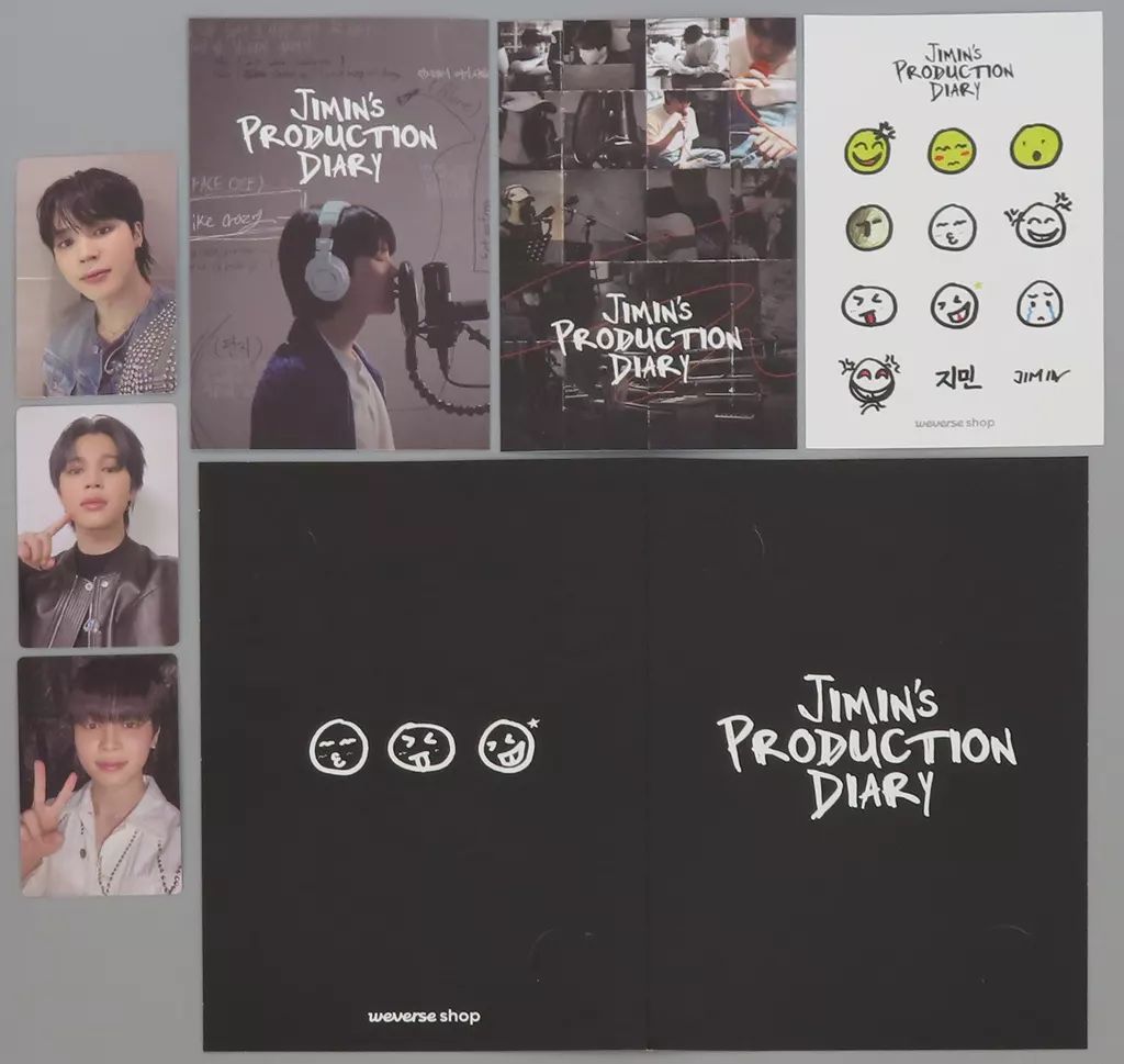 グッズセット ジミン BTS|防弾少年団 ギフトセット Jimin’s Production Diary Weverse Shop アーリーバード特典