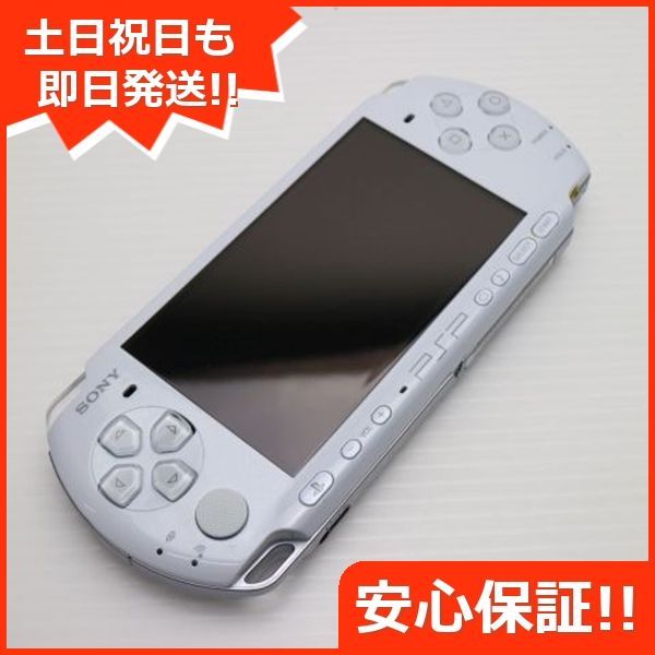PSP-3000 パール ホワイト game SONY PlayStation Portable 本体 土日祝発送OK 09000