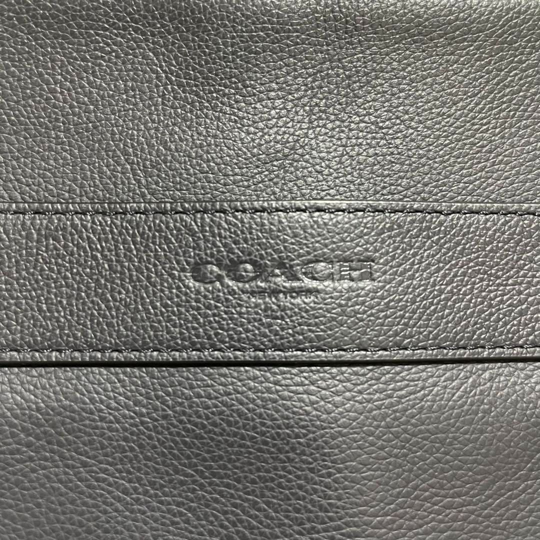 美品 COACH コーチ フライトバッグ レザー マホガニー ネイビー - メルカリ