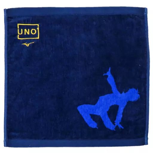 宇野昌磨　MIZUNOコラボグッズ　UNO1 ハンドタオル 7色 中古】雑貨 宇野昌磨 UNO1今治製ハンドタオル ブルー 「宇野昌磨