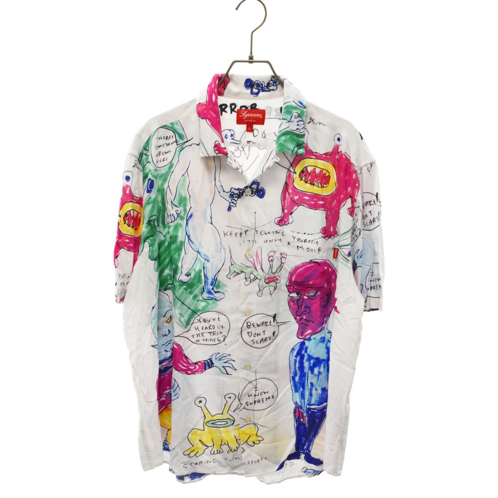 SUPREME (シュプリーム) 20SS Daniel Johnston Rayon S/S Shirt