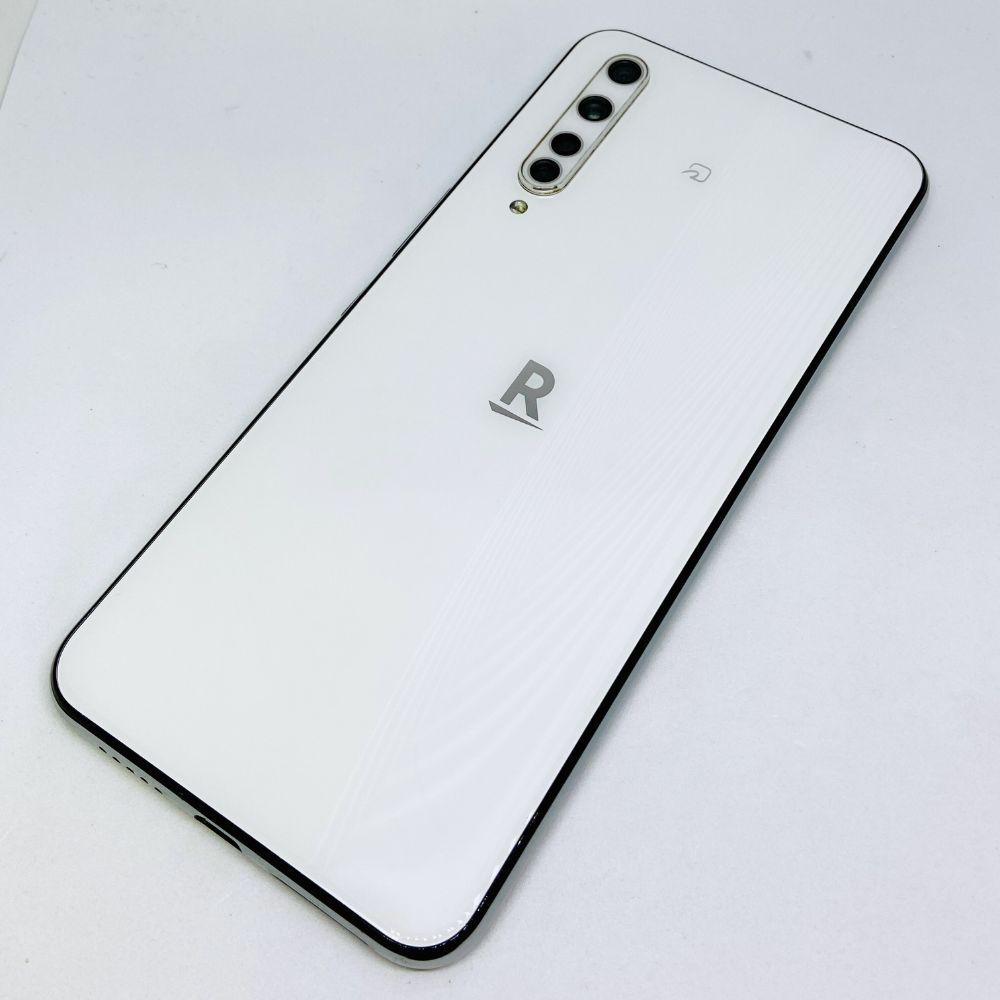 Rakuten BIG 本体 スマホカバー付き ※訳あり 楽天BIG 128GB ホワイト