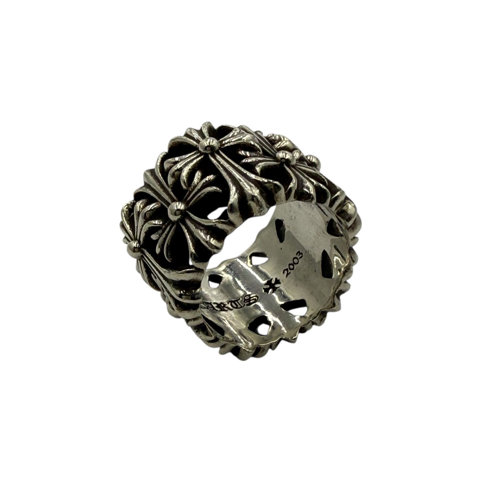 CHROME HEARTS クロムハーツ セメタリー スクエア リング 20号