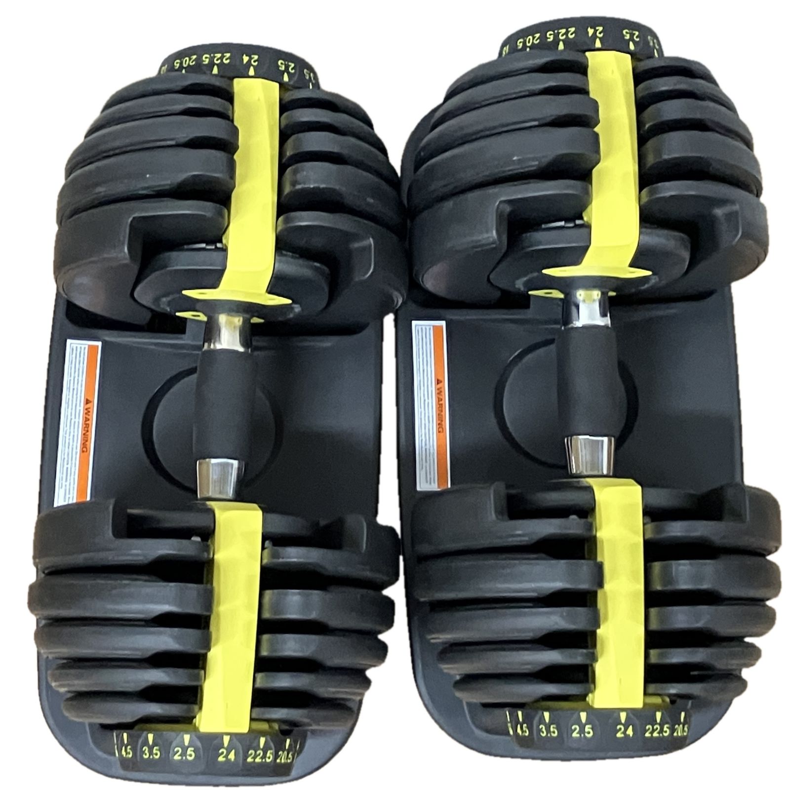 MRG 可変式ダンベル 2.5〜24kg ×2個セット S10458669