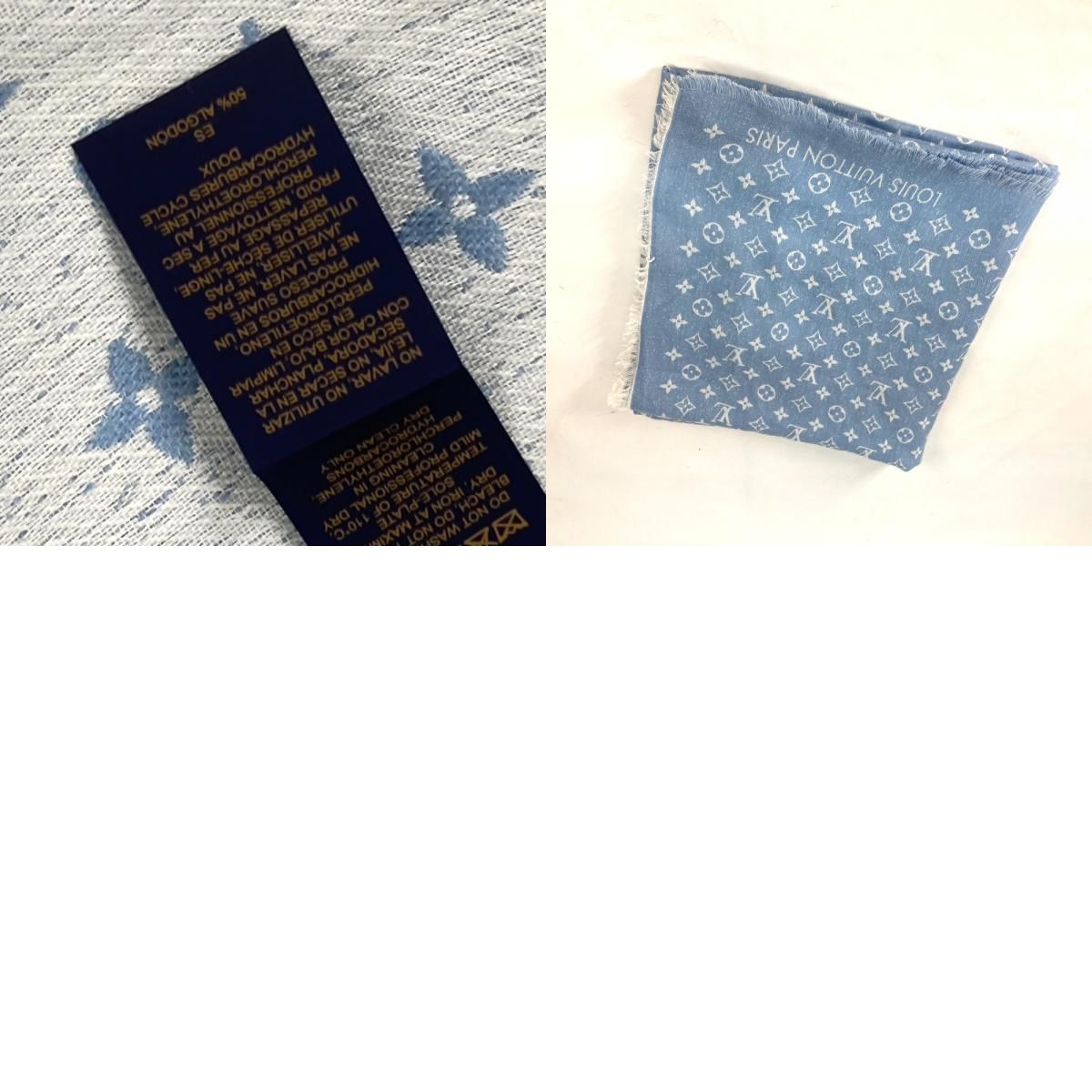 新品 ルイヴィトン スカーフ ショール・マイ デイリー デニム LOUIS VUITTON ルイヴィトン ショール スカーフ ショール・マイ
