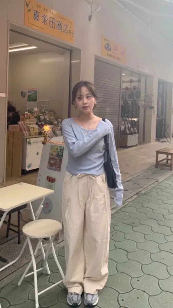 oinii ズボン poy pants クリーム パンツ