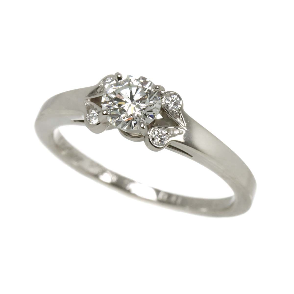 カルティエ Cartier バレリーナ ダイヤ 0.41ct F/VVS2/EX #50 リング