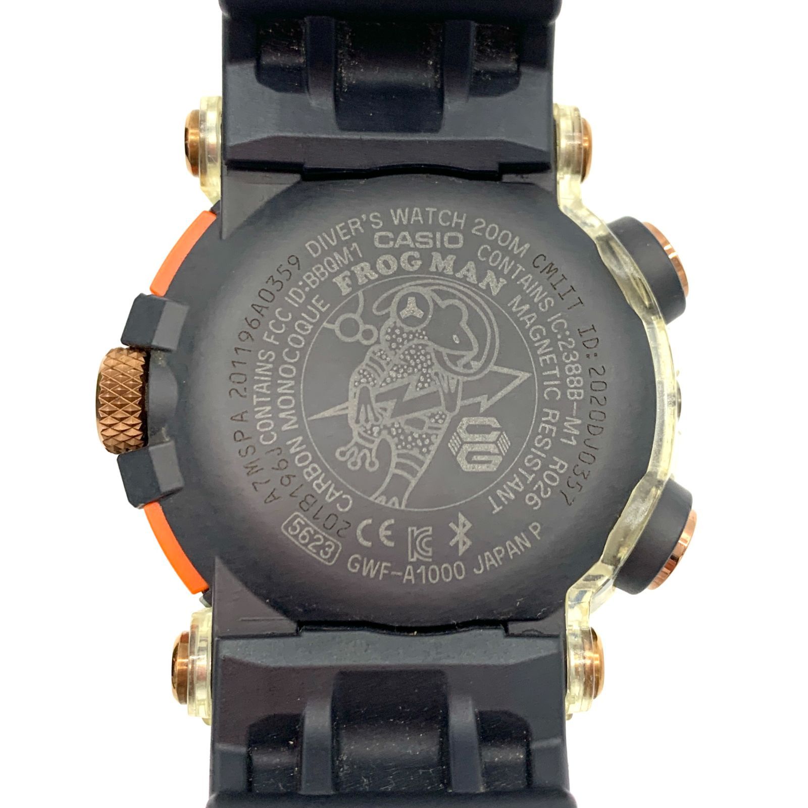 ▽【美品】CASIO G-SHOCK フロッグマンボルネオ レインボー トード