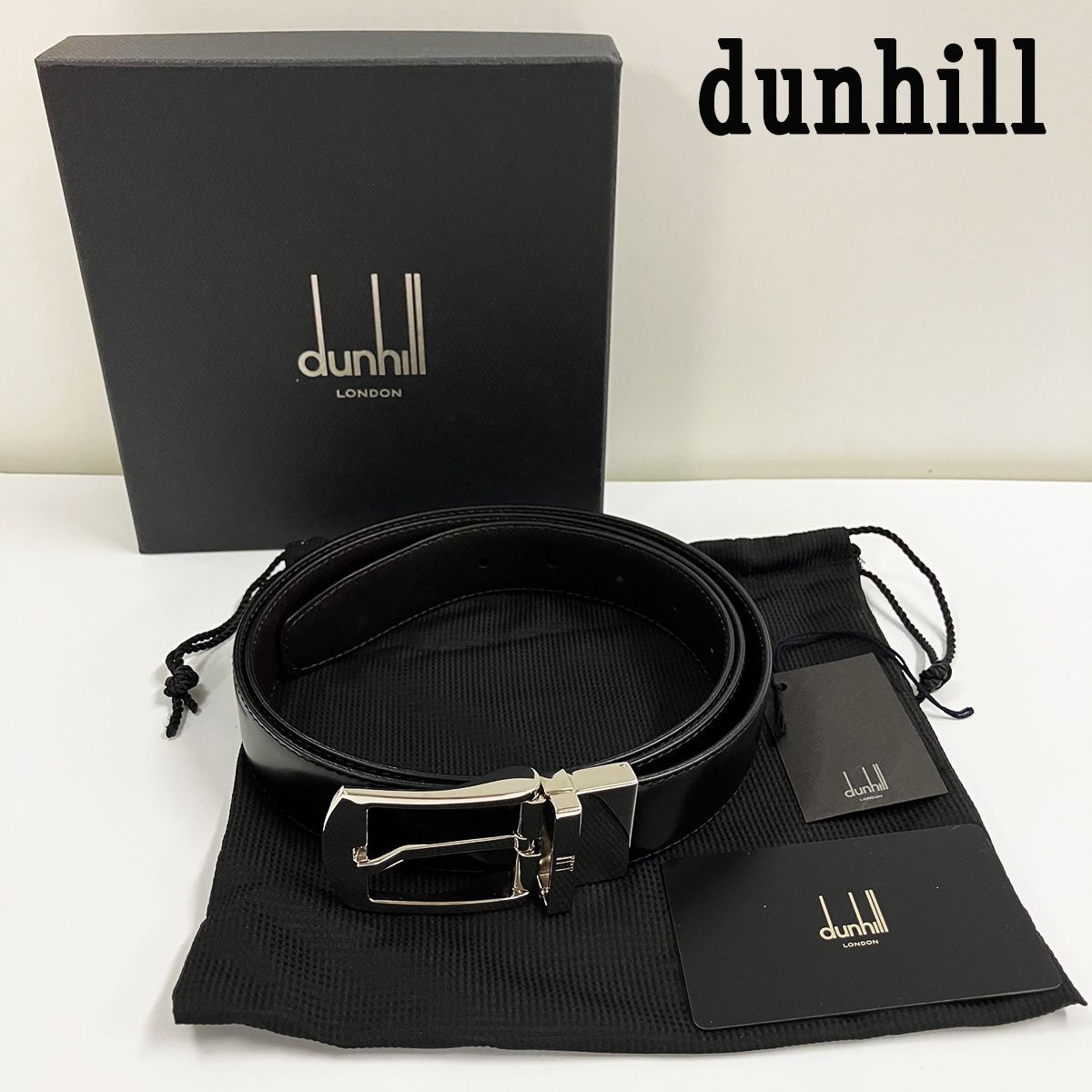 dunhill ダンヒル リバーシブル ベルト 42/107 - メルカリ