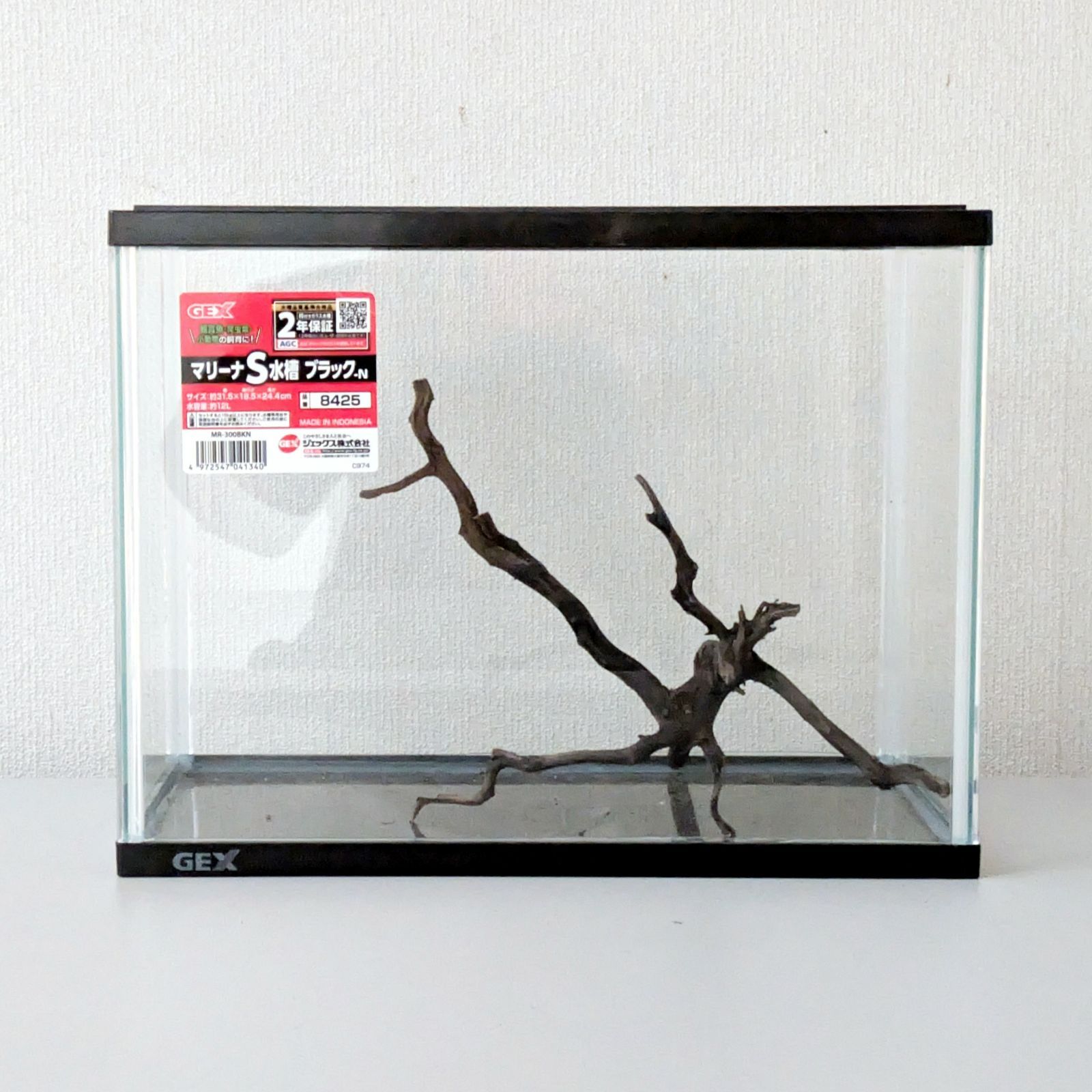 約25x20x13cm ブラックブランチウッドS 複数同時購入で2品目以降50