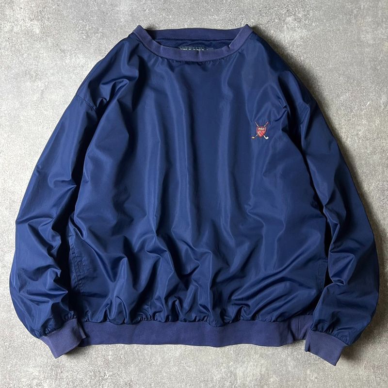 90s POLO GOLF RALPH LAUREN ライナー付き プルオーバー ナイロン