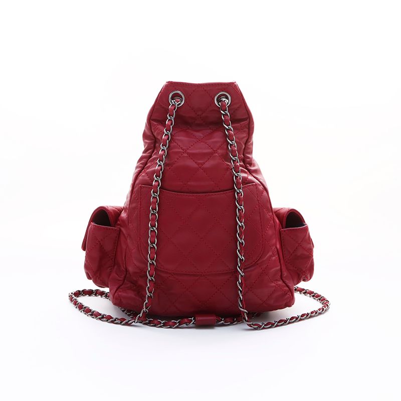 CHANEL シャネル リュック・デイパック 17番台 シルバー金具 ターン