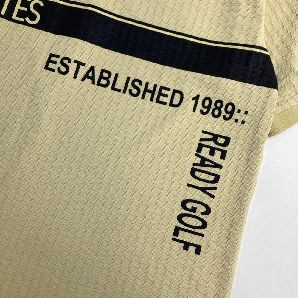 サイズ 5 PEARLY GATES パーリーゲイツ モデル 半袖ポロシャツ ストライプ柄 イエロー系 240101434212 ゴルフウェア メンズ ストスト LLC-HASEGAWATOSO_COM