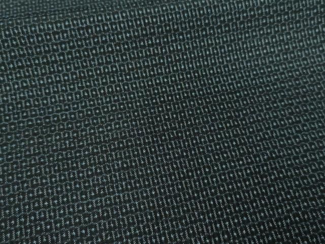 平和屋着物○男性 紬 アンサンブル 亀甲文様 正絹 逸品 AABC1954ck  