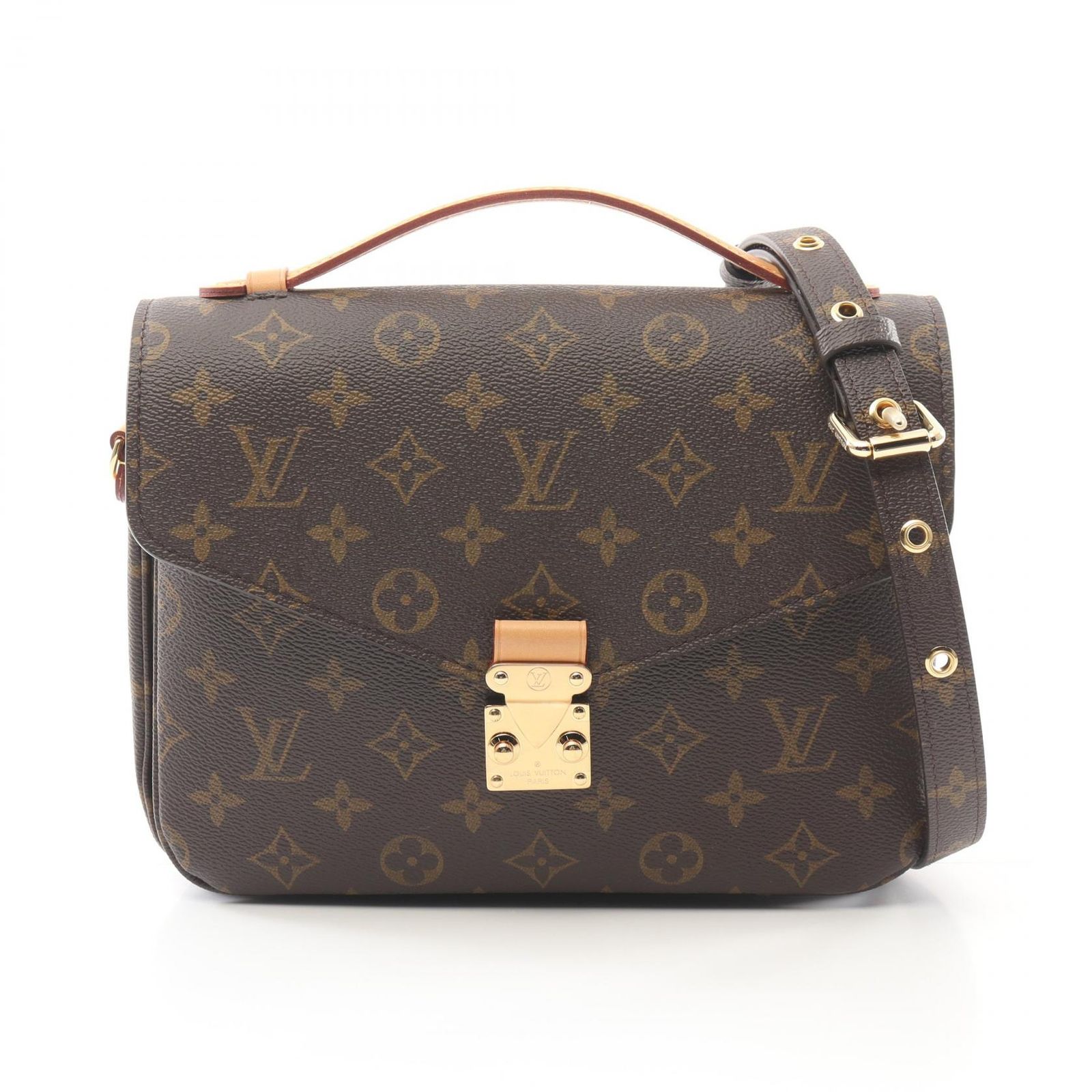 ルイ ヴィトン LOUIS VUITTON ハンドバッグ ポシェット メティス MM M44875 PVCコーティングキャンバス レザー ポシェット メティスMM レディース Used A