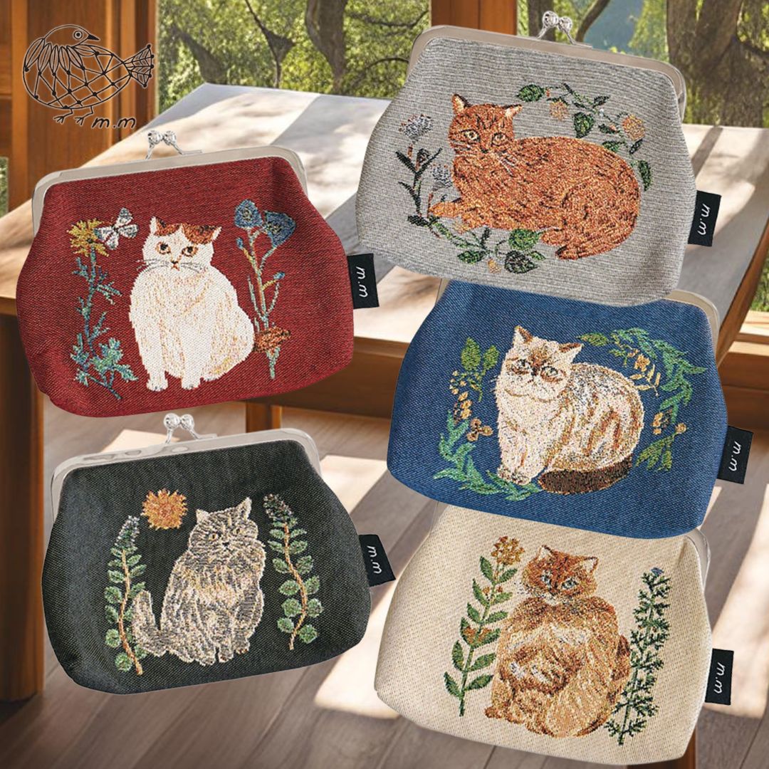 松尾ミユキ レクタングル トート maron 猫 ねこ ネコ キャット 松尾