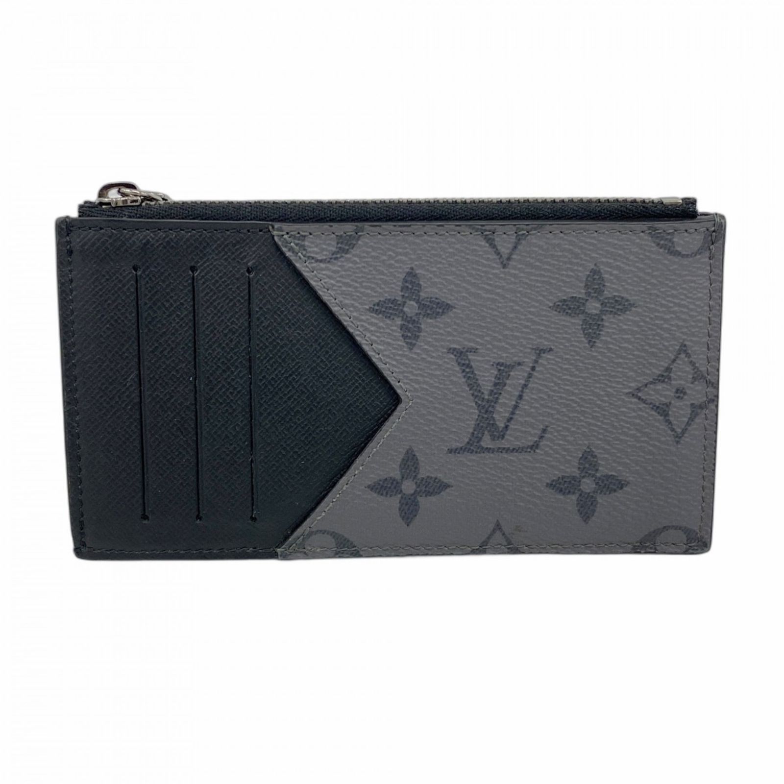 ルイ ヴィトン Louis Vuitton ルイ ヴィトン 財布 コインケース モノグラム エクリプス リバース コインカードホルダー M69533 ブラック グレーメンズ