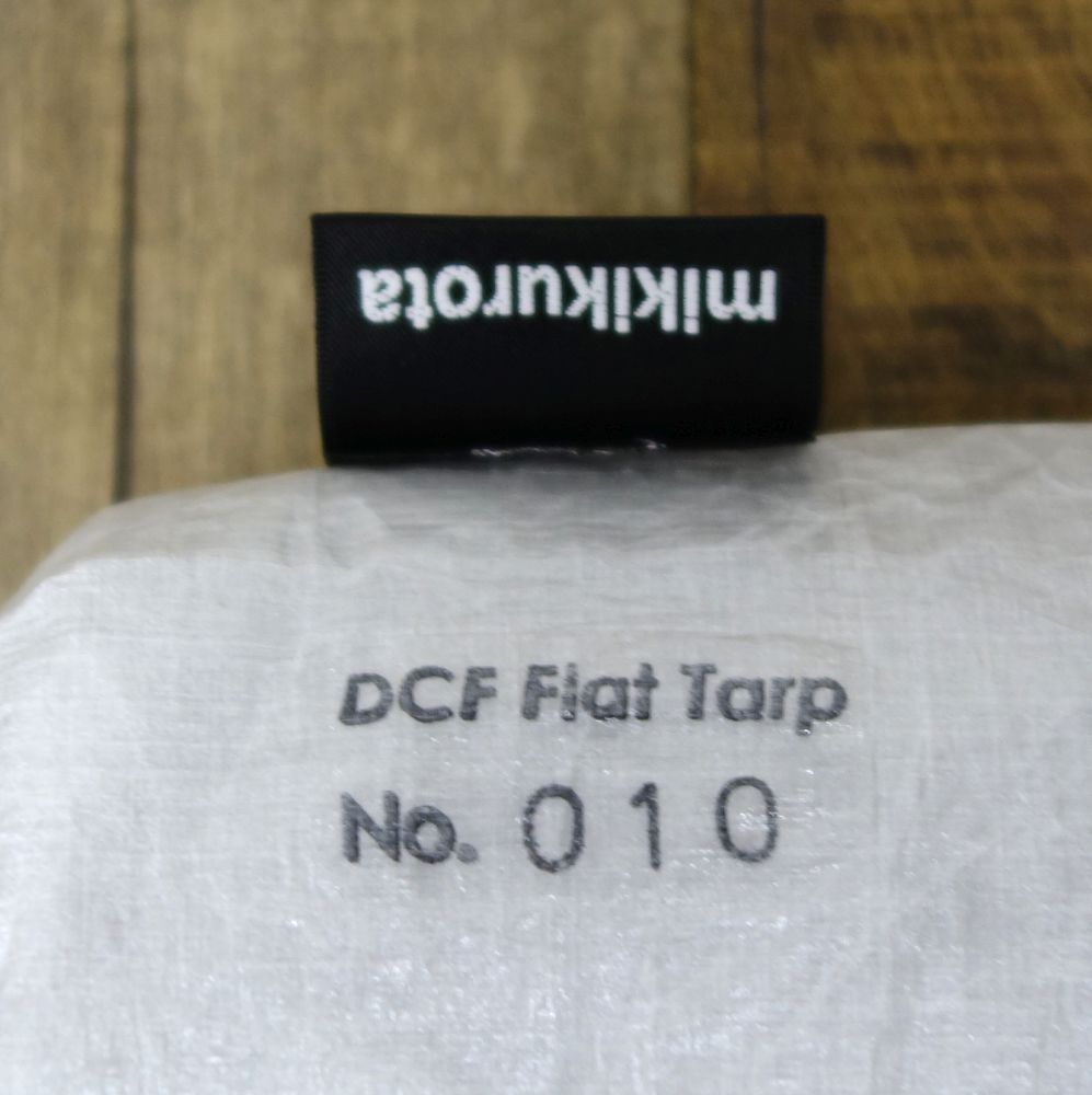 三木黒田 mikikurota DCF Flat Tarp No.010 超軽量 スクエア