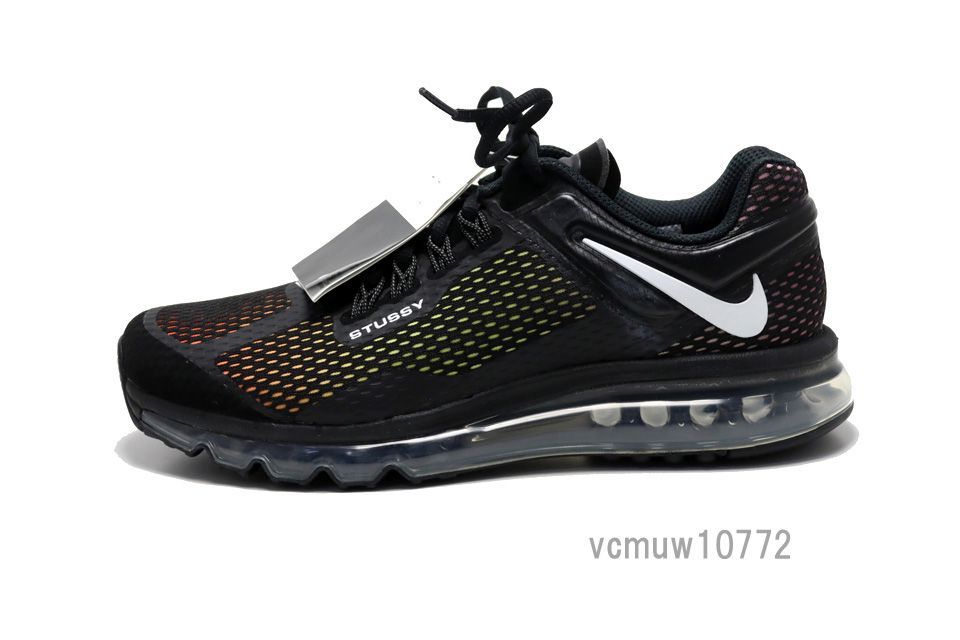 近年モデル希少美中古NIKE AIR MAX 2013 スニーカー STUSSY