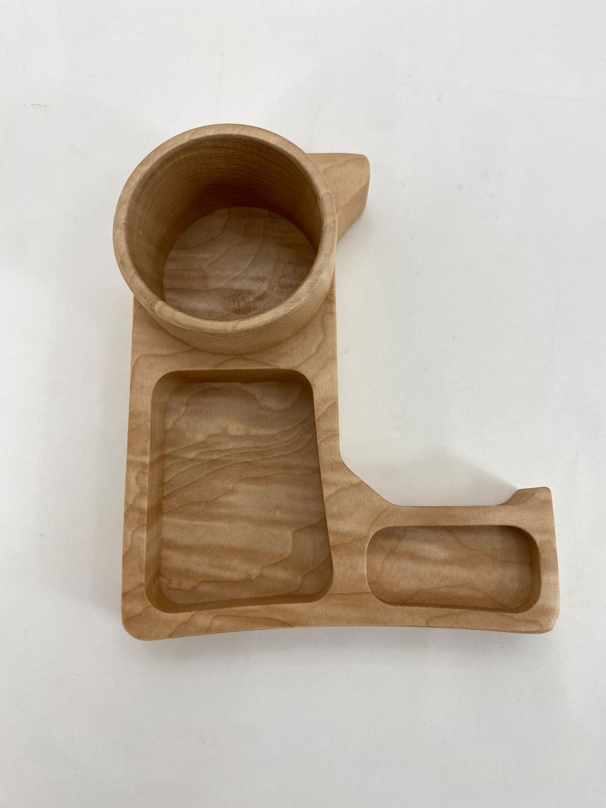 ジムニーｊｂ64 ｊｂ74 用 センターコンソール ドリンクホルダー AT用 木製 栃 材 A-65 センターコンソール