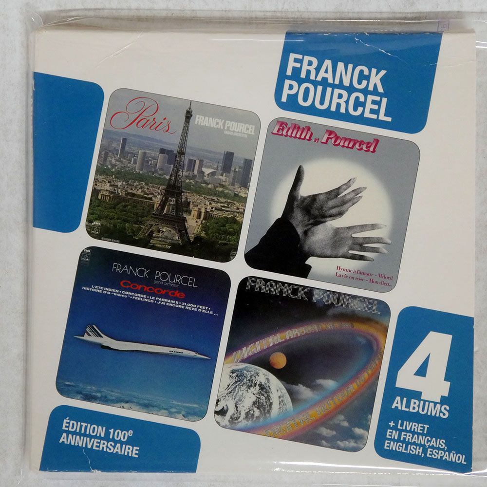 輸入盤 フランクプーセル/4アルバム - 100周年記念盤/WARNER