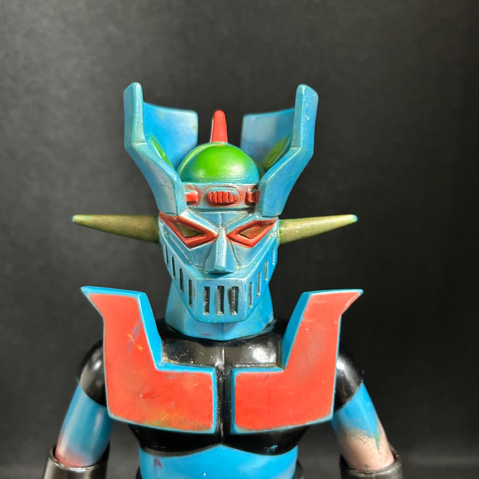 希少 当時物 旧バンダイ マジンガーZ ソフビ フィギュア ポピー