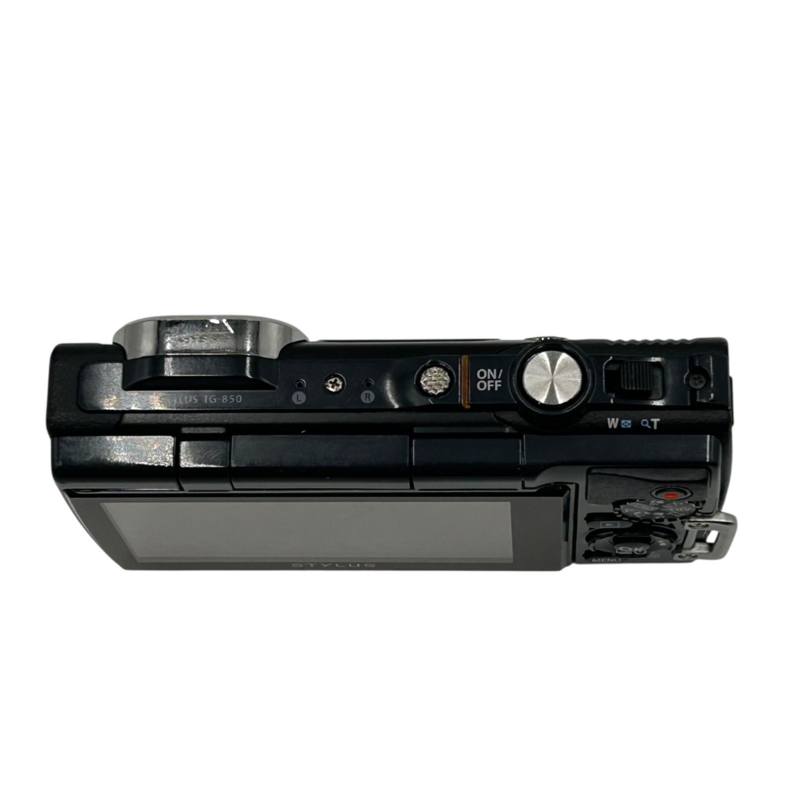 OLYMPUS Tough TG-850 ブラック 防水デジカメ 動作良好 オリンパス