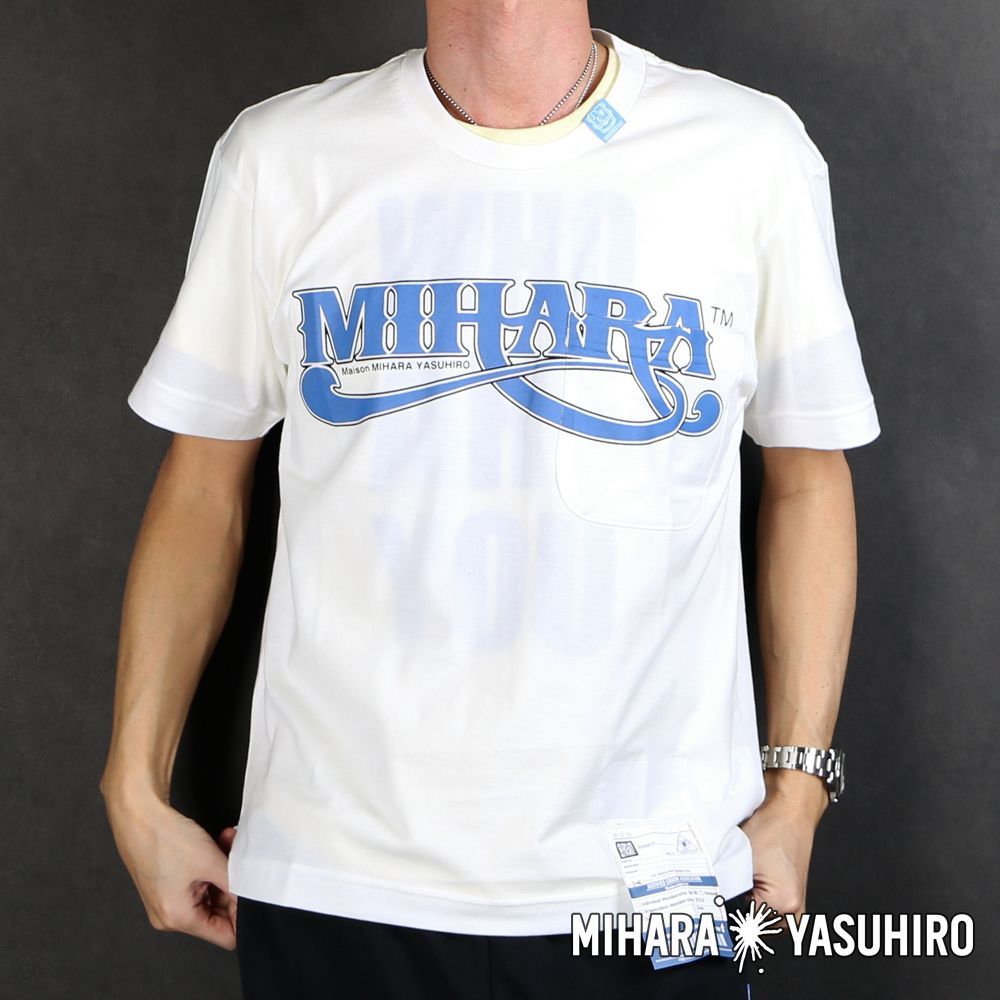 Maison MIHARA YASUHIRO/メゾン ミハラヤスヒロ】MIHARA printed T