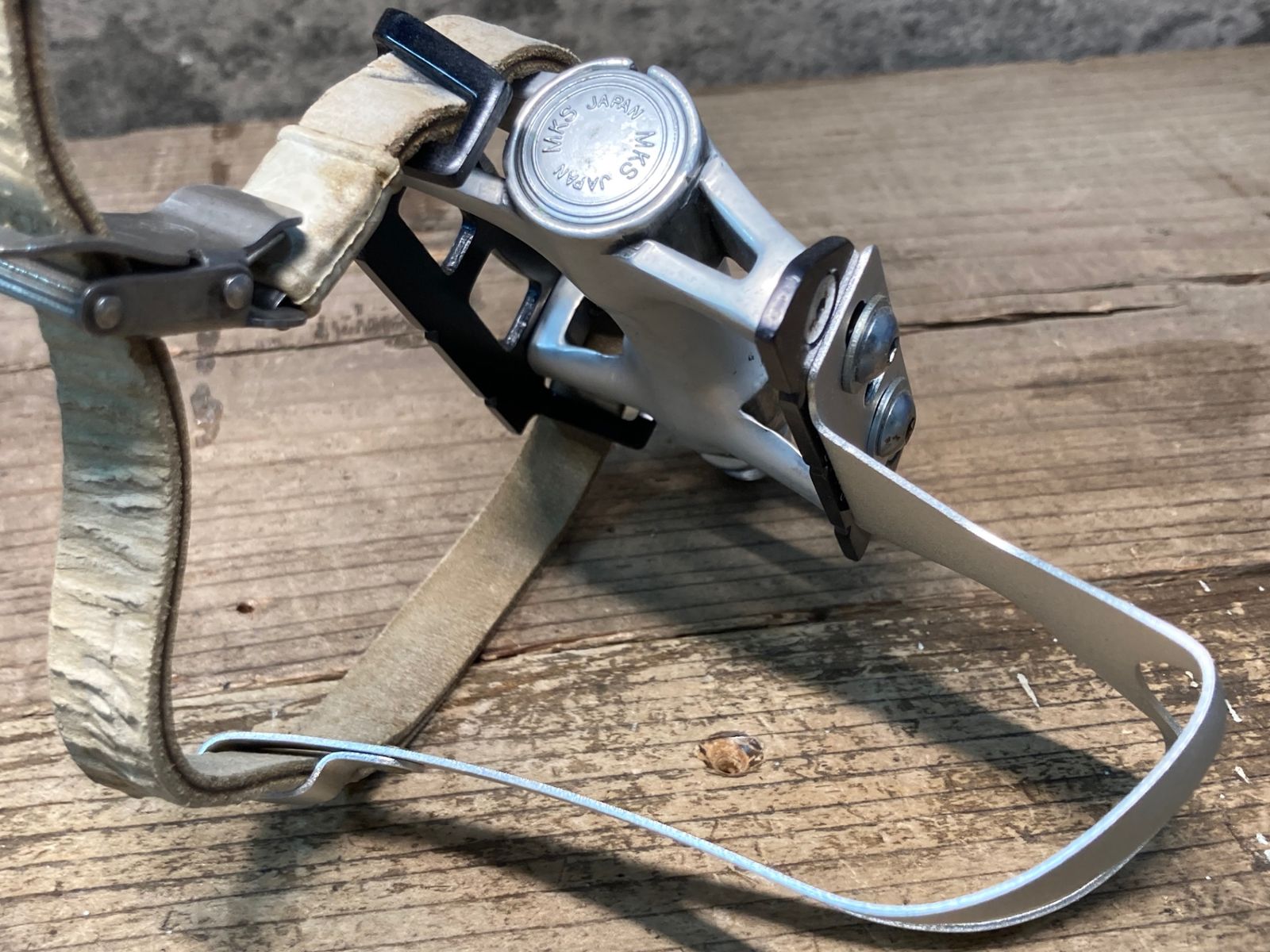 IN674 三ヶ島 MKS CUSTOM NUEVO NJS ペダル アルミトークリップ