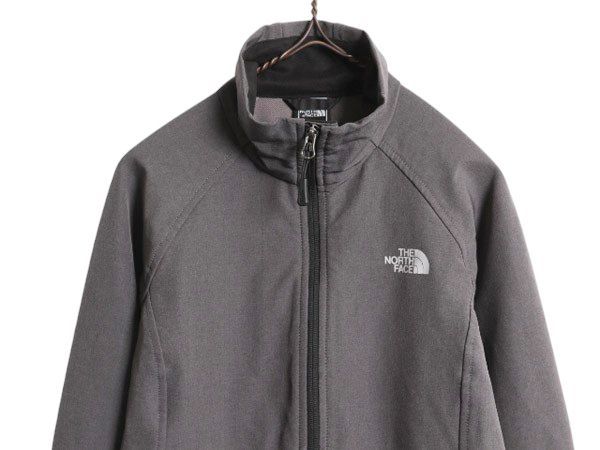 THE NORTH FACE - US企画 ノースフェイス FLASHDRY ソフトシェル ジャケット レディース XS 古着 The North Face フルジップ ブルゾン アウトドア ハイネック お得なクーポン配布中!】 US企画 ノースフェイス FLASHDRY ソフト