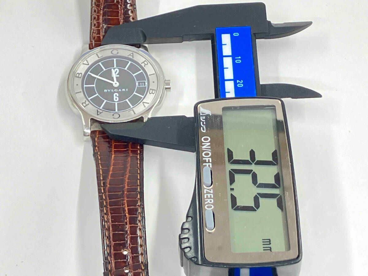ブルガリ ソロ テンポ クォーツ BVLGARI ブルガリ SOLOTEMPO ソロテンポ ST35S D6634 クォーツ