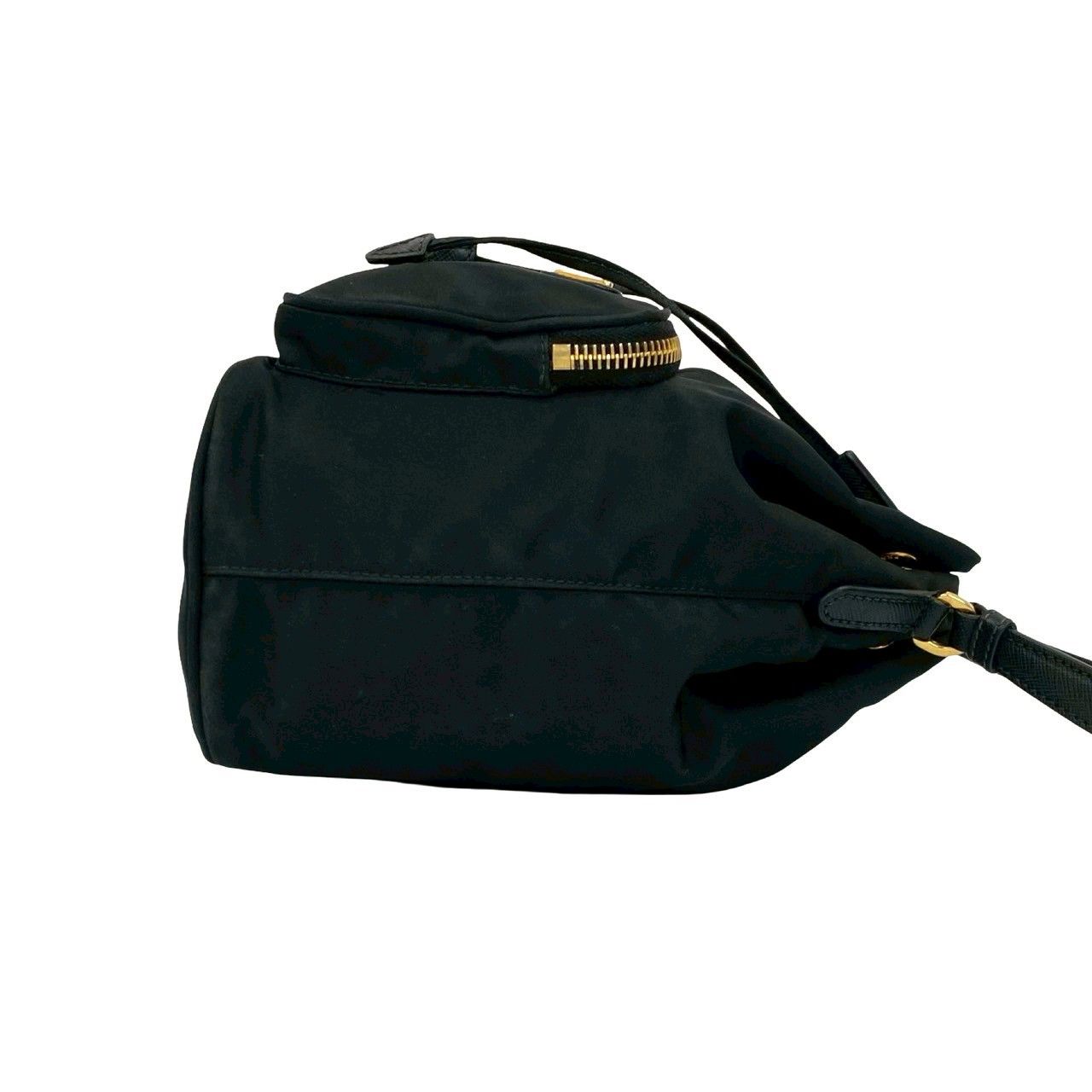 ✨希少・美品✨プラダ ハンドバッグ 2way 三角ロゴプレート ナイロン レザー PRADA プラダ 三角ロゴプレート ハンドバッグ ショルダーバッグ