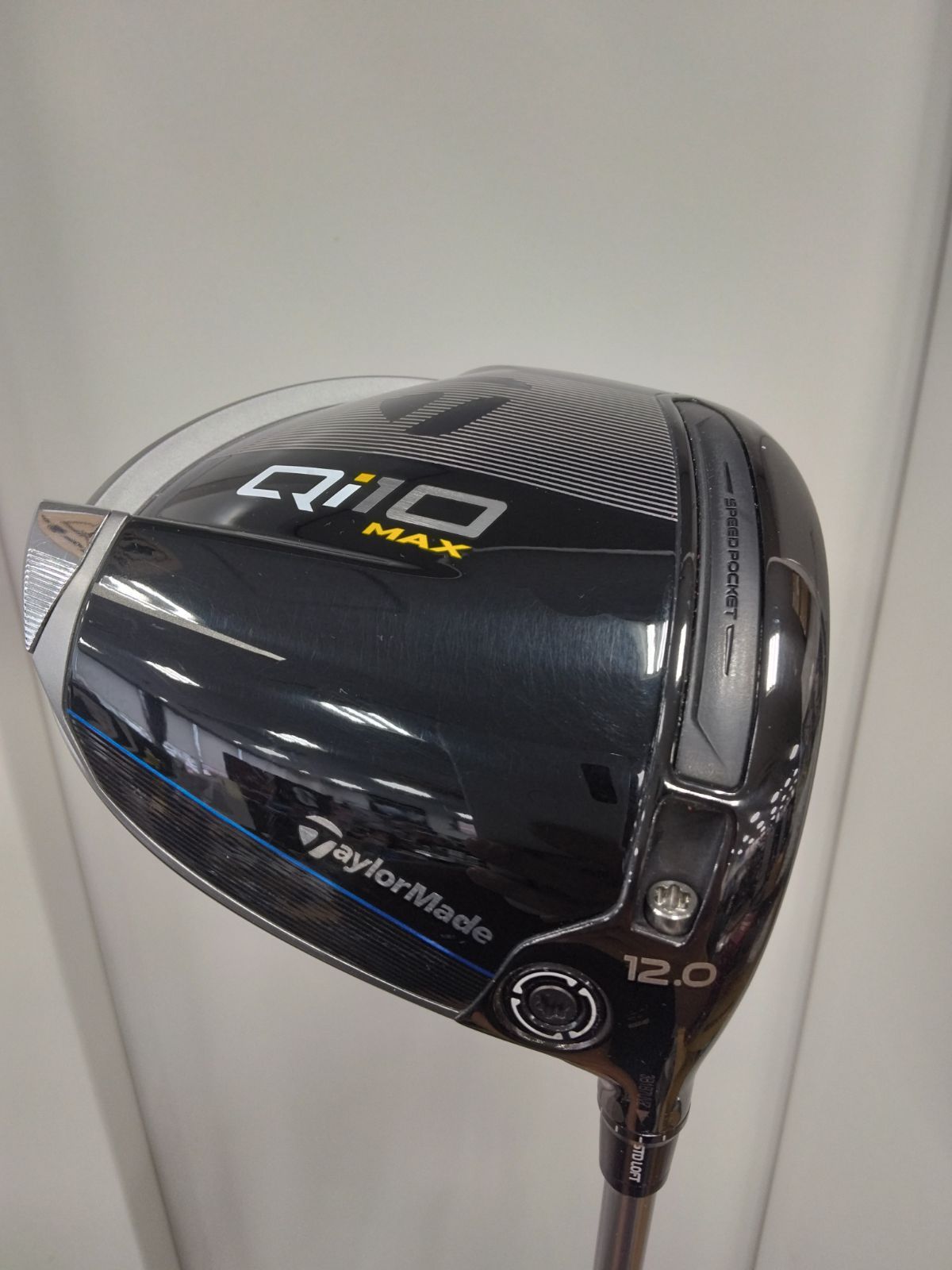 QI10 ドライバー☆12.0 フレックスA カーボンシャフト☆ヘッドカバー