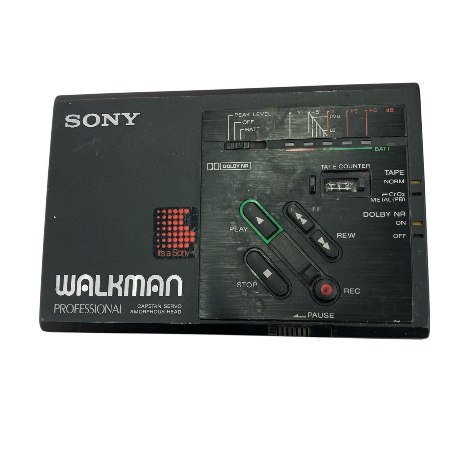 186000 ジャンク品 SONY ソニー WALKMAN PROFESSIONAL ステレオ