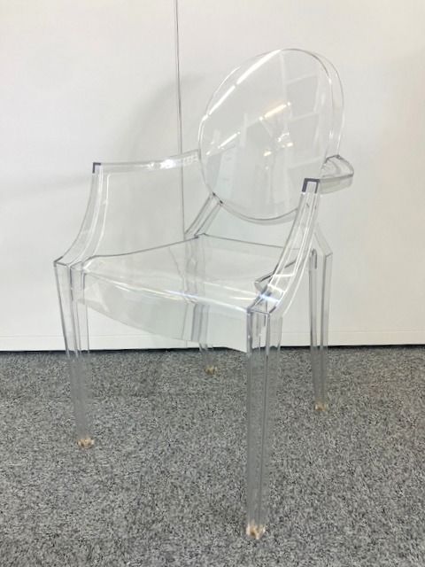 D Kartell カルテル ルイゴースト クリスタル アームチェア