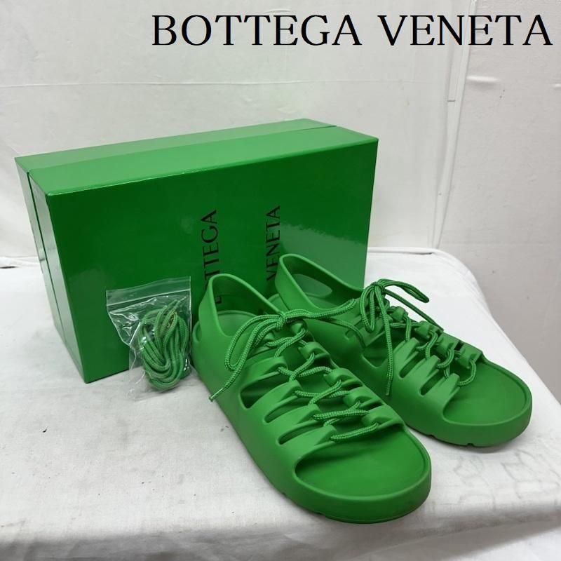 BOTTEGA VENETA ジェリー レースアップ サンダル ラバー 超軽量 39