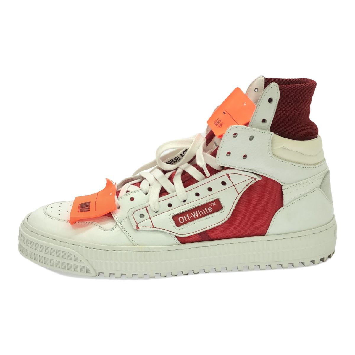 OFF-WHITE オフホワイト OFF COURT 3.0 ハイカットスニーカー 靴 
