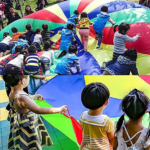 2M*2枚 DM FU パラバルーン プレイパラシュート 幼稚園 保育園 運動会