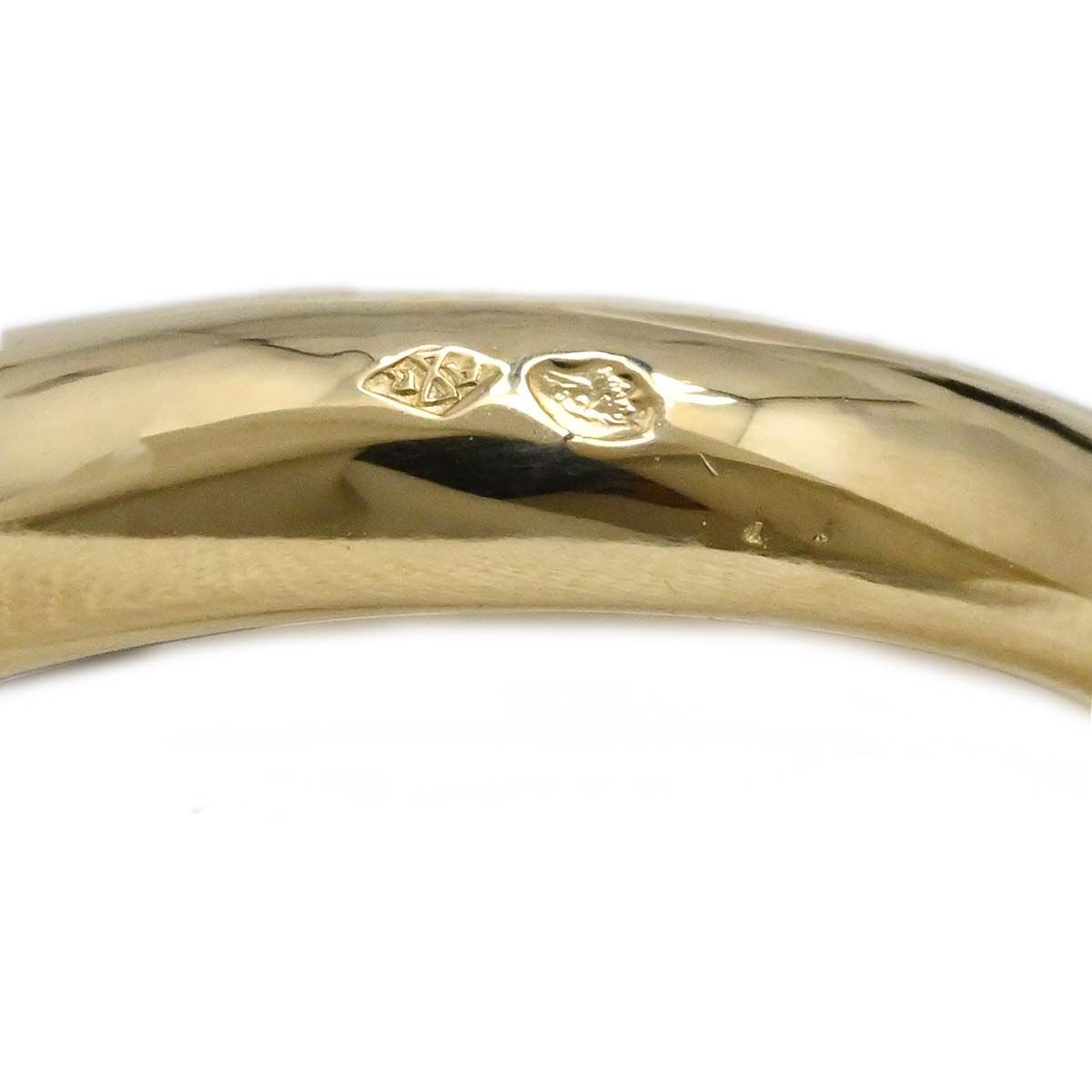 3552) カルティエ CARTIER 750YG イエローゴールド パール ぺ 