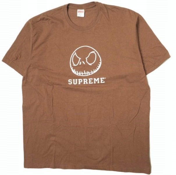 Supreme】Skeleton Tee ブラウン XL - Tシャツ/カットソー(半袖/袖なし)