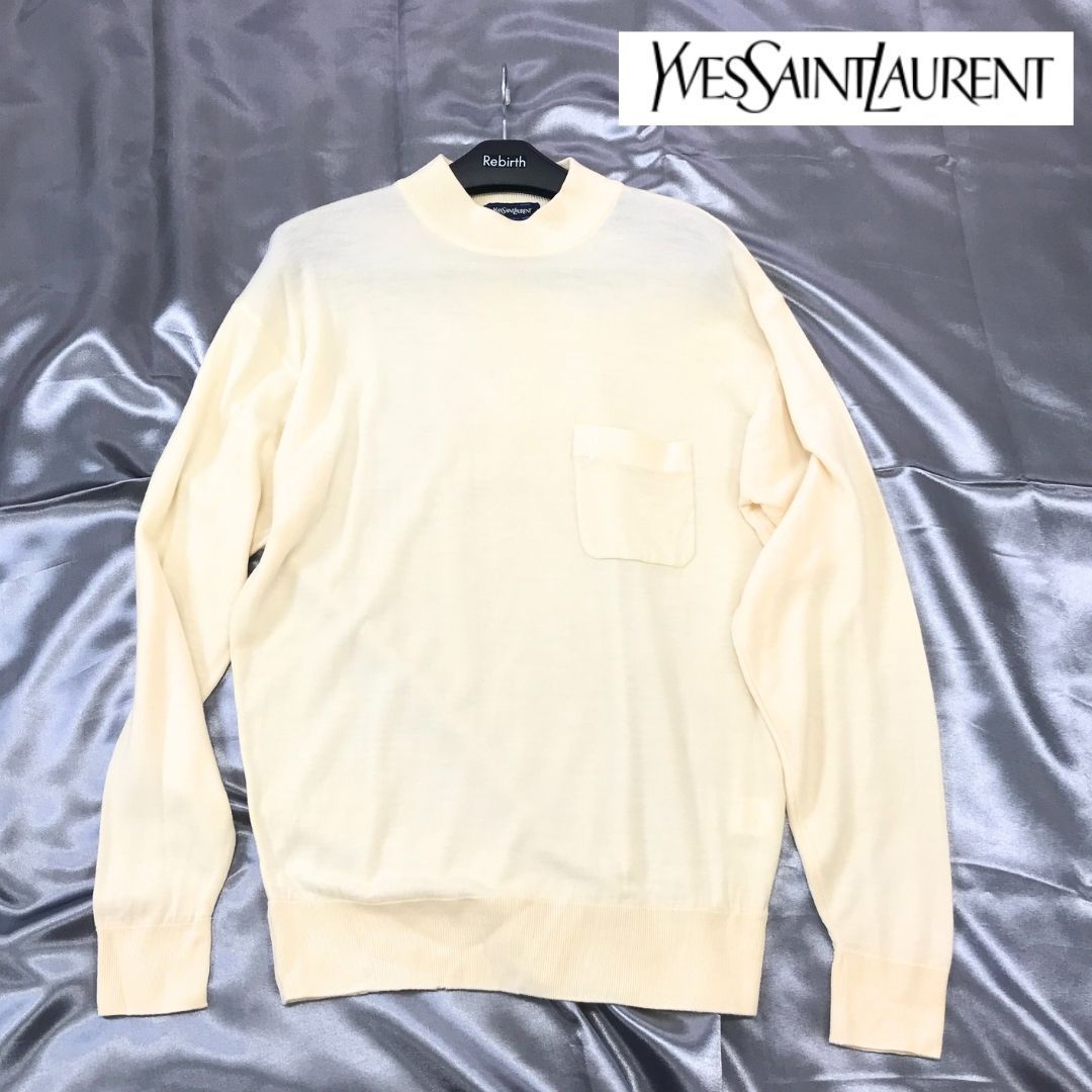 YVES SAINT LAURENT イブサンローラン ニット セーター ハイネック 