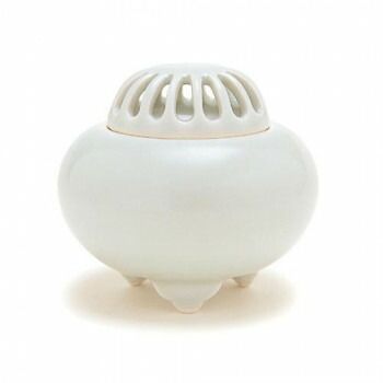 日本香堂 香炉 青磁 丸型 有田焼 28010