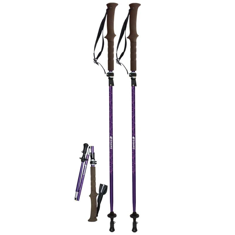 シナノ フォールダーTWIST 110 ペイズリーPP 折りたたみ式 トレッキングポール 1